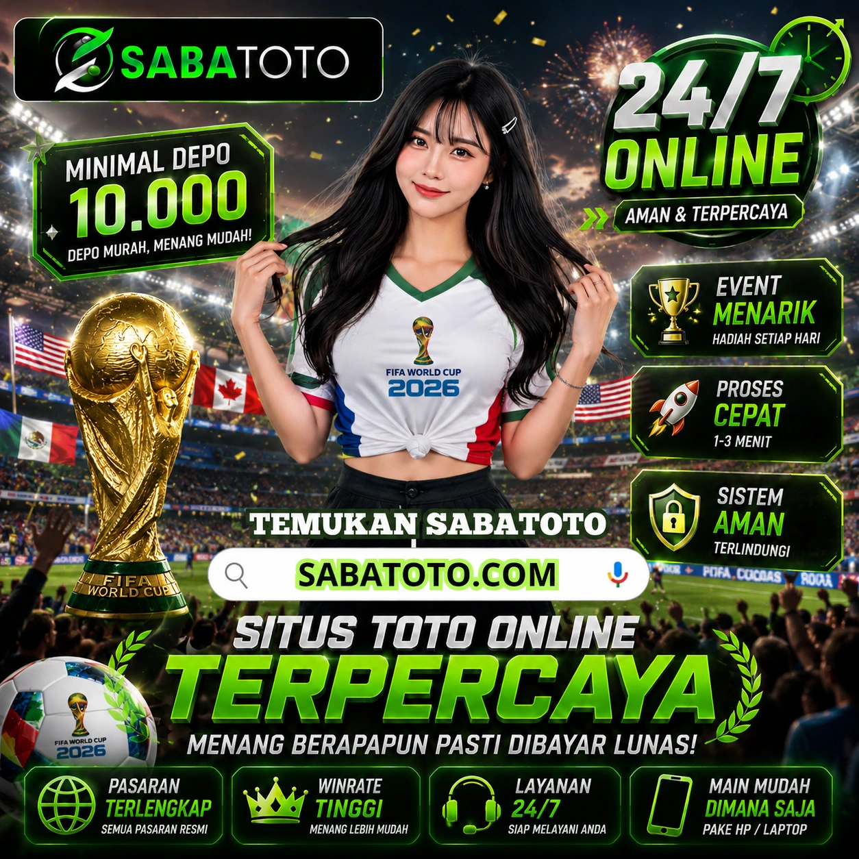 SABATOTO Comeback! Sarana Game Angka Online | Security Upgrade SABATOTO Terbaru